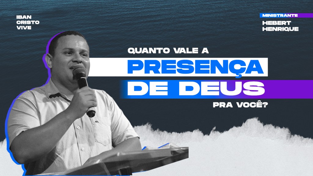 Quanto vale a presença de Deus pra&nbsp;você?